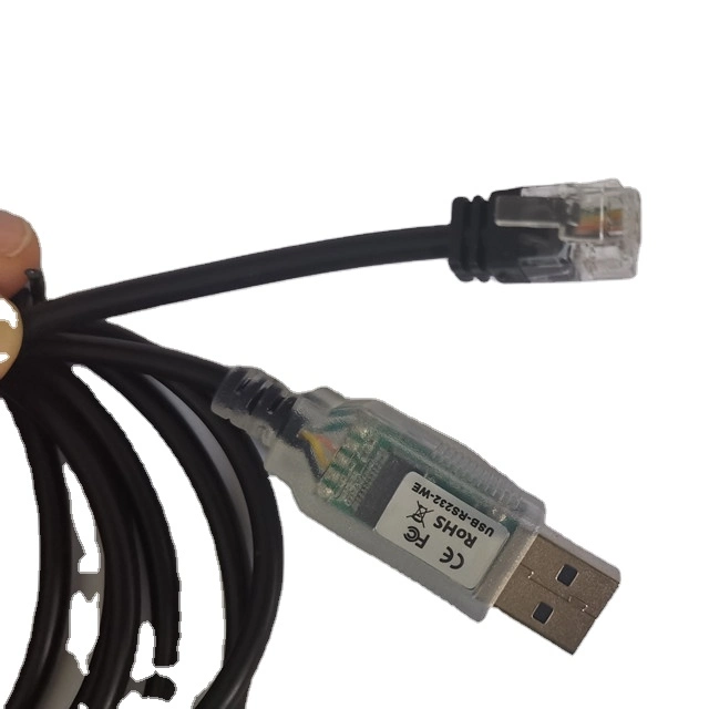 6pin 3.3 5V Ftdi USB-RS232-We-1800-Bt-5.0 Cable, USB to RS232 Serial, 1.8m, Wire End