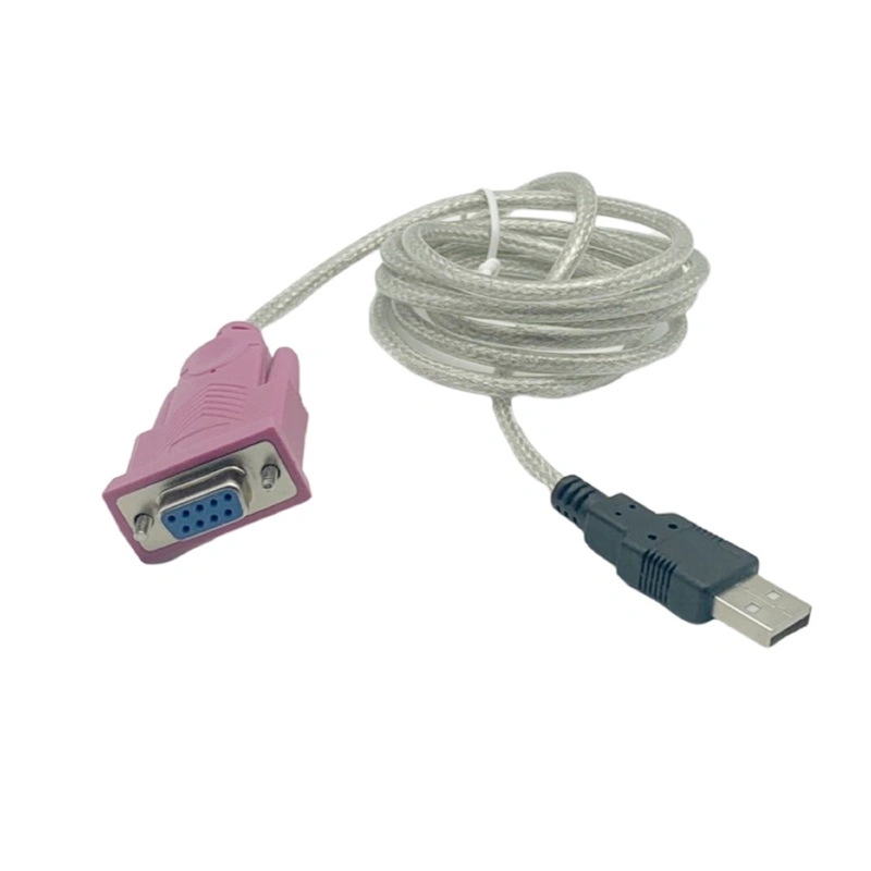 Anera Hot Selling 1m USB 2.0 to RS232 dB9 Female Serial Adapter Cable 1.8m with CD / Pl2303 Chipset